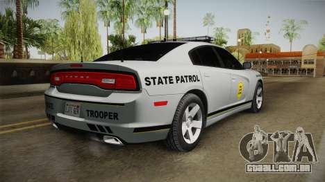 Dodge Charger 2012 Iowa State Patrol para GTA San Andreas