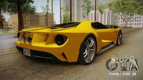 Ford GT 2017 para GTA San Andreas