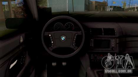BMW M5 E39 GVR para GTA San Andreas