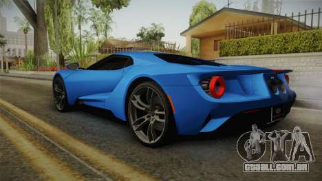 Ford GT 2017 para GTA San Andreas