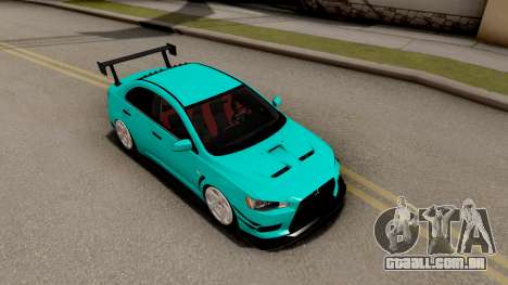 Mitsubishi Lancer Evolution X 2008 para GTA San Andreas