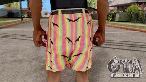 Shorts com gaivotas para GTA San Andreas