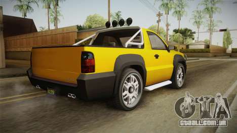 GTA 5 Declasse Granger Pick-Up para GTA San Andreas