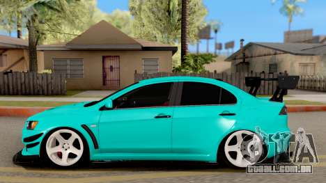 Mitsubishi Lancer Evolution X 2008 para GTA San Andreas