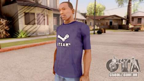 Steam T-Shirt para GTA San Andreas