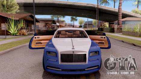 Rolls-Royce Wraith v2 para GTA San Andreas
