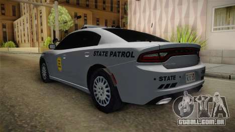 Dodge Charger 2015 Iowa State Patrol para GTA San Andreas