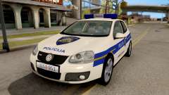 Volkswagen Golf V Croatian Police Car para GTA San Andreas
