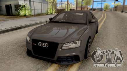 Audi RS5 prata para GTA San Andreas