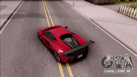 McLaren Vorsteiner 570-VX para GTA San Andreas