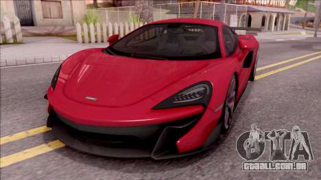 McLaren Vorsteiner 570-VX para GTA San Andreas