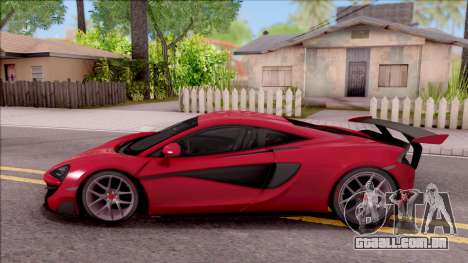 McLaren Vorsteiner 570-VX para GTA San Andreas