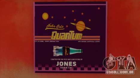 Nuka Cola Quantum from Fallout 4 AD wall in East para GTA San Andreas