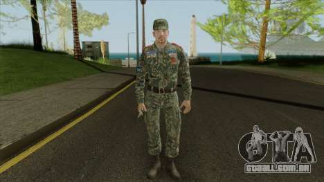 Vice-Sargento escoteiro cadet corps para GTA San Andreas