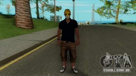 Smiley Mask para GTA San Andreas