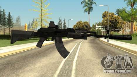 Black AK-47 para GTA San Andreas