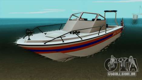 Barco de resgate "Vostok" MES para GTA San Andreas