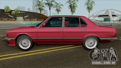 BMW M5 1985 para GTA San Andreas