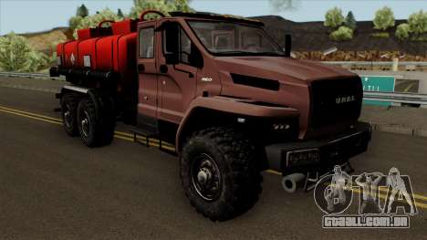 Ural Caminhão De Combustível A Próxima Neo para GTA San Andreas