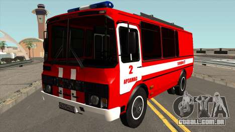 PAZ-3205 Proteção contra Incêndio para GTA San Andreas