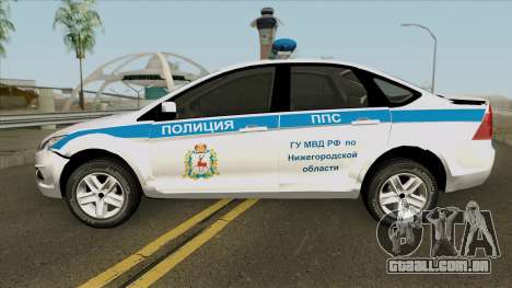 Ford Focus 2009 Police para GTA San Andreas