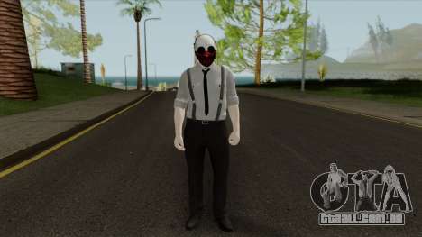 Payday 2 Wolf Reservoir Dogs (Fan Made) para GTA San Andreas