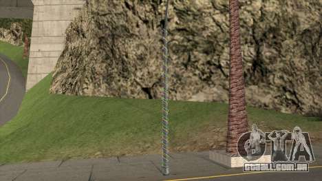 Luzes e Pilares Decorados com Guirlandas para GTA San Andreas