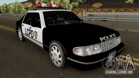 Police Car HD para GTA San Andreas