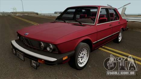 BMW 535i (e28) 1985 US-spec para GTA San Andreas