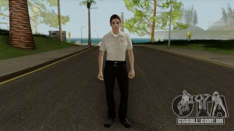 Polícia garota HD para GTA San Andreas