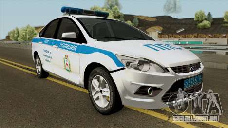 Ford Focus 2009 Police para GTA San Andreas