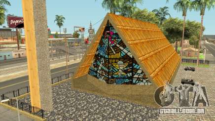 Igreja com telhado de colmo em Jefferson para GTA San Andreas