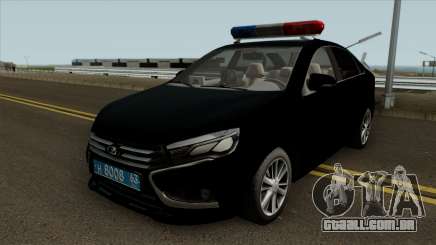 Lada Vesta Traffic Police v2 para GTA San Andreas