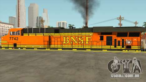 GE ES44DC - BNSF Locomotive para GTA San Andreas