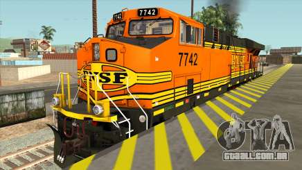 GE ES44DC - BNSF Locomotive para GTA San Andreas