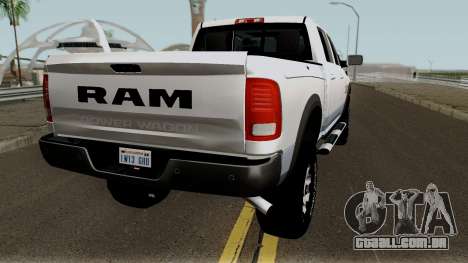 Dodge Ram 2500 Power Wagon 2017 para GTA San Andreas