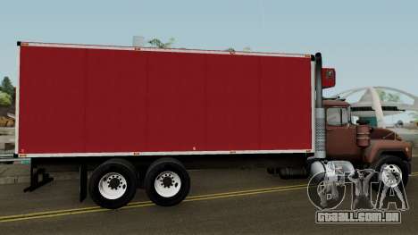 Mack RD690 Box Truck para GTA San Andreas