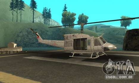 Agusta Bell 212 Turkısh Forças Navais para GTA San Andreas