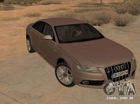 Audi S4 B8 para GTA San Andreas