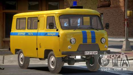 UAZ 3962 Police para GTA 4
