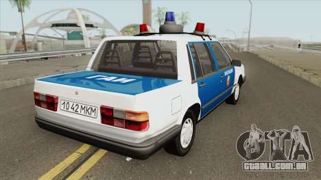 Volvo 460 (Police) 1991 para GTA San Andreas