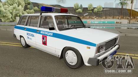 VAZ 2104 (Polícia de Moscou) para GTA San Andreas