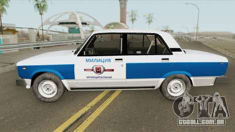 VAZ 2105 (Polícia Municipal) para GTA San Andreas