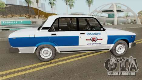 VAZ 2105 (Polícia Municipal) para GTA San Andreas