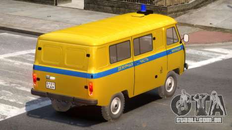 UAZ 3962 Police para GTA 4