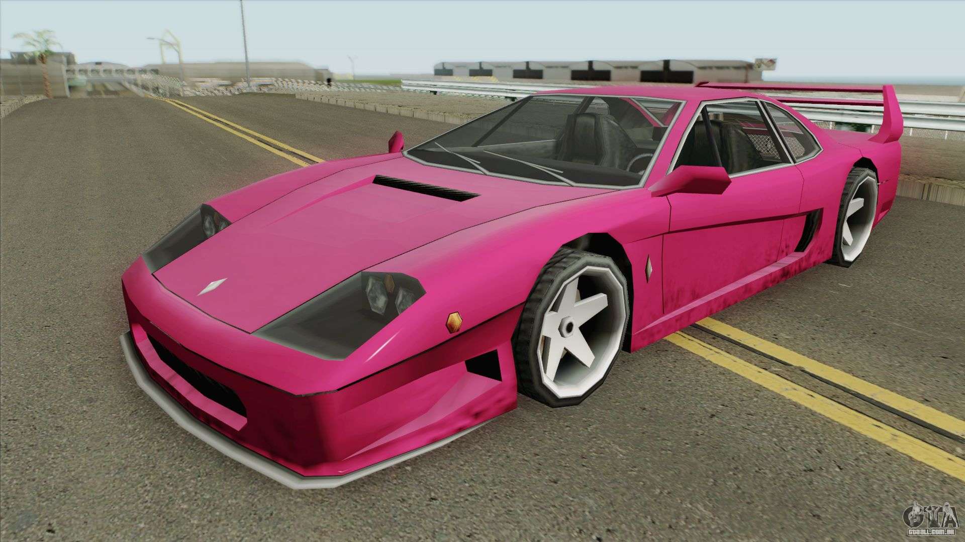 Código que deixa os carros cor de rosa no GTA San Andreas 