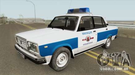 2107 (Polícia Municipal) para GTA San Andreas
