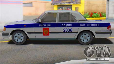 Gaz Volga 3110 DPS v2 para GTA San Andreas