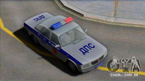 Gaz Volga 3110 Polícia DPS 2000 para GTA San Andreas