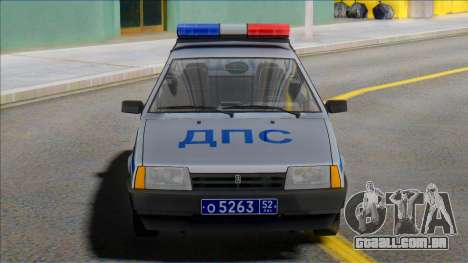 Polícia de Vaz-2109 2002 para GTA San Andreas